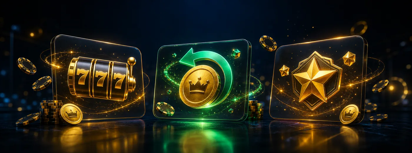 Karty promocji Rokubet z free spinami, cashbackiem i punktami lojalnościowymi